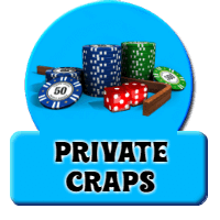 Private or street craps game